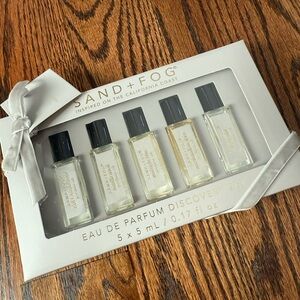 New Sand + Fog 5 piece Discovery Set rollerball eau de perfume